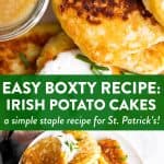 Boxty Potato Pancakes Image Pin