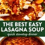 Lasagna Soup Pin