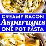 Asparagus Pasta Image Pin