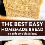 Homemade Bread Image Pin