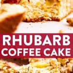 Rhubarb Coffee Cake Pin