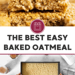 Baked Oatmeal Image Pin