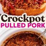 Crockpot BBQ Pulled Pork Recipe Image Pin