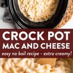 Crockpot Mac and Cheese Image Pin 2
