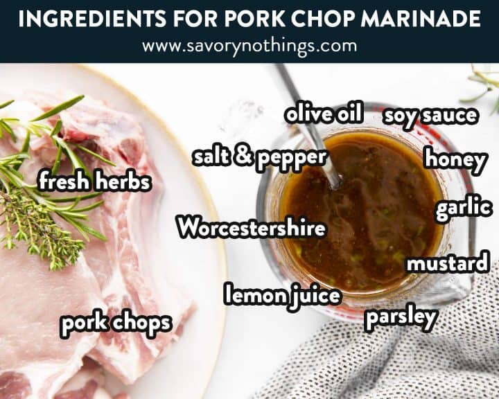 The Best Pork Chop Marinade Savory Nothings