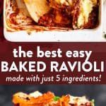 Baked Ravioli Image Pin 1