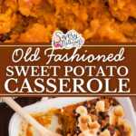 sweet potato casserole pin