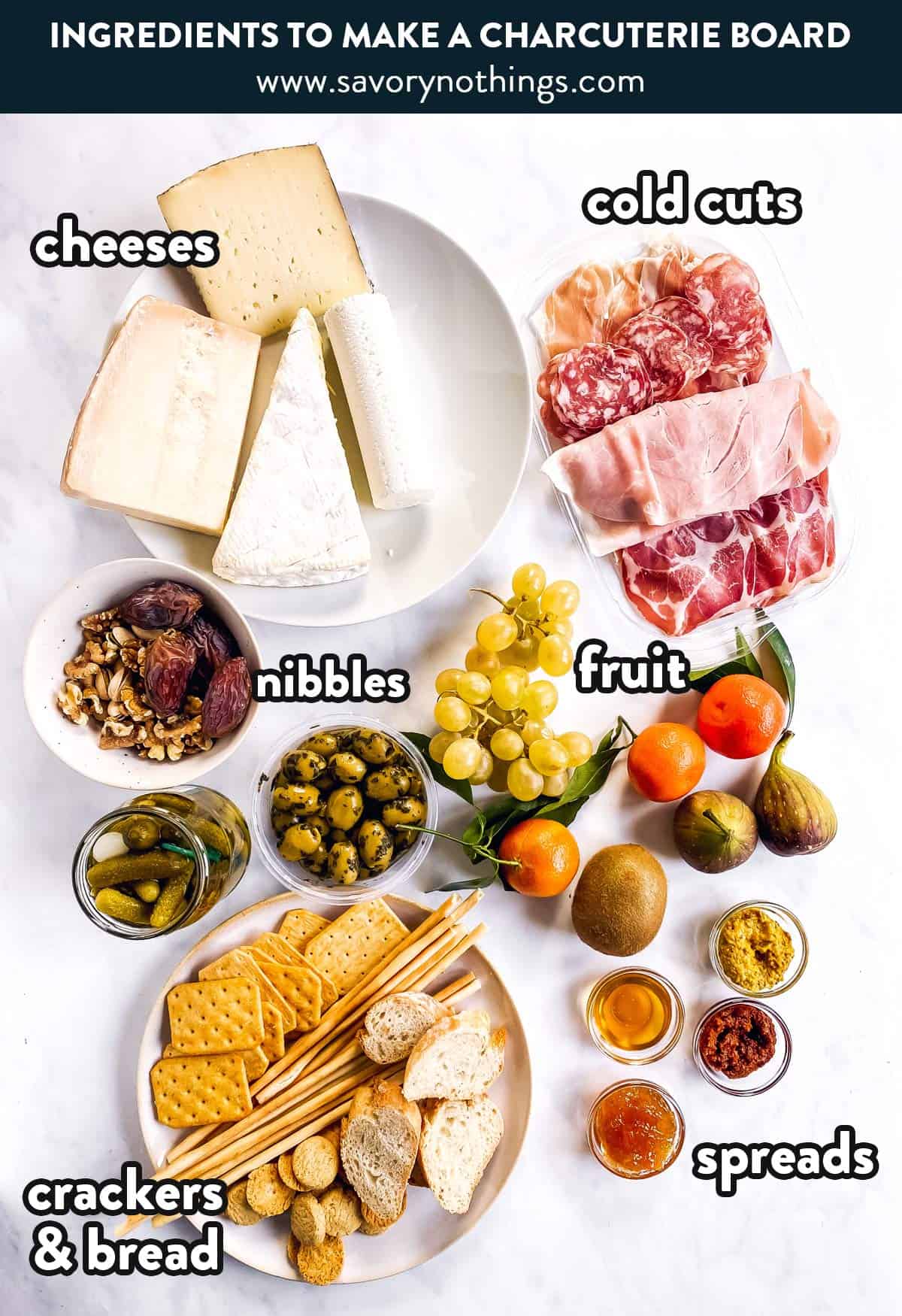 How to Make a Charcuterie Board - Savory Nothings