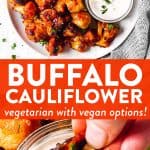 Buffalo Cauliflower Wings Pin