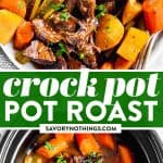 Crockpot Pot Roast Image Pin