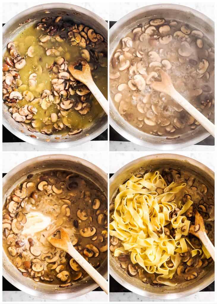 Vegetarian Mushroom Stroganoff Recipe - Savory Nothings