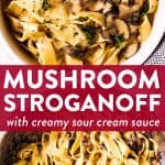 Mushroom Stroganoff Pin