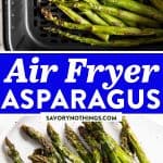 Air Fryer Asparagus Image Pin