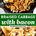 Braised Cabbage Image Pin