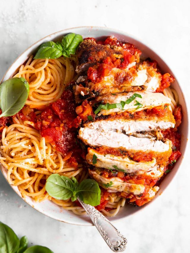 Crispy Chicken Parmesan