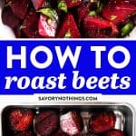 How to Roast Beets Image Pin