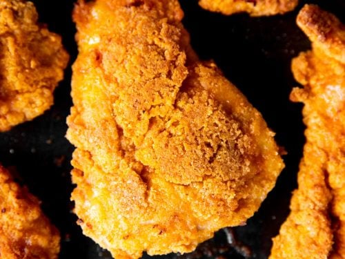 The BEST Oven Fried Chicken [VIDEO]