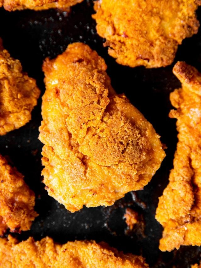 The Best Oven Fried Chicken