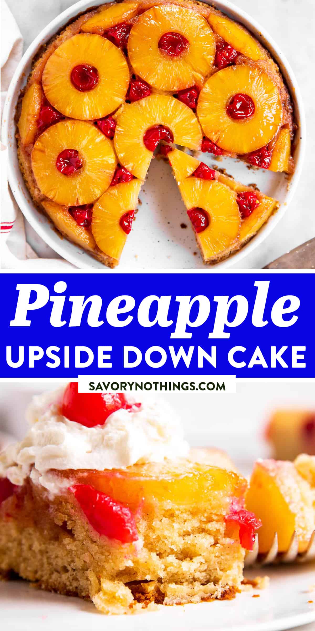 Pineapple Upside Down Cake Recipe Savory Nothings