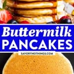 Buttermilk Pancakes Image Pin 1