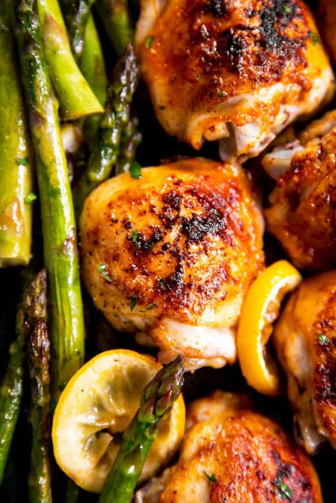Chicken and Asparagus Sheet Pan Dinner Recipe Savory Nothings