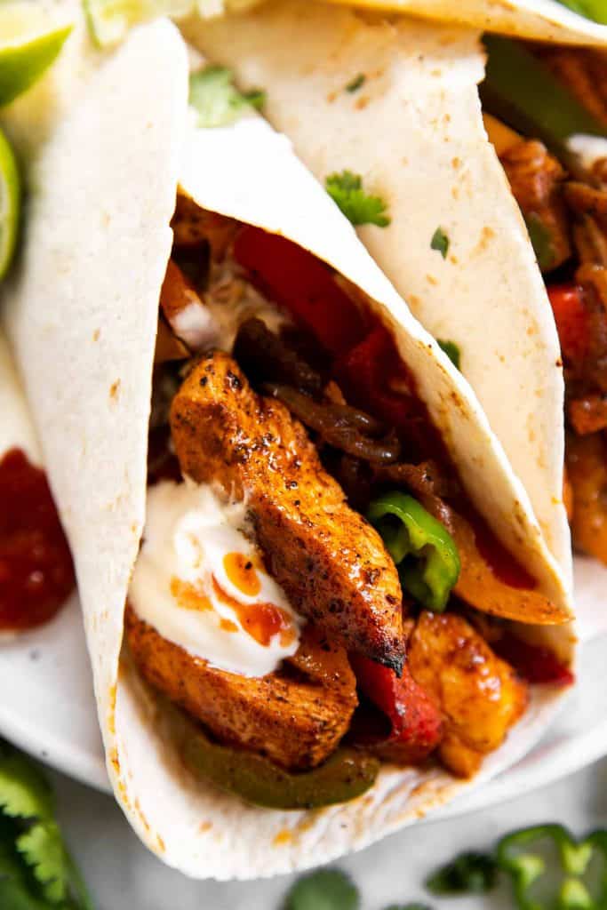 Easy Chicken Fajitas Recipe Savory Nothings