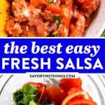 Fresh Salsa Image Pin 1