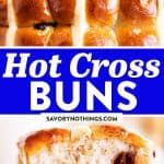 Hot Cross Buns Pin