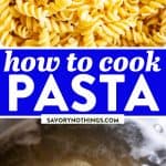 How to Cook Pasta Pin 1