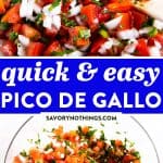 Pico de Gallo Image Pin