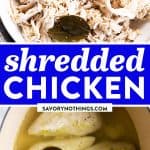 Shredded Chicken Image Pin 1