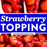 Strawberry Sauce Image Pin 1