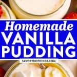 Vanilla Pudding Recipe Image Pin 1