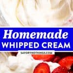 Whipped Cream Image Pin