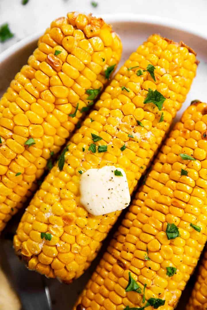 Air Fryer Corn on the Cob Recipe Savory Nothings