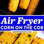 Air Fryer Corn on the Cob Pin 1