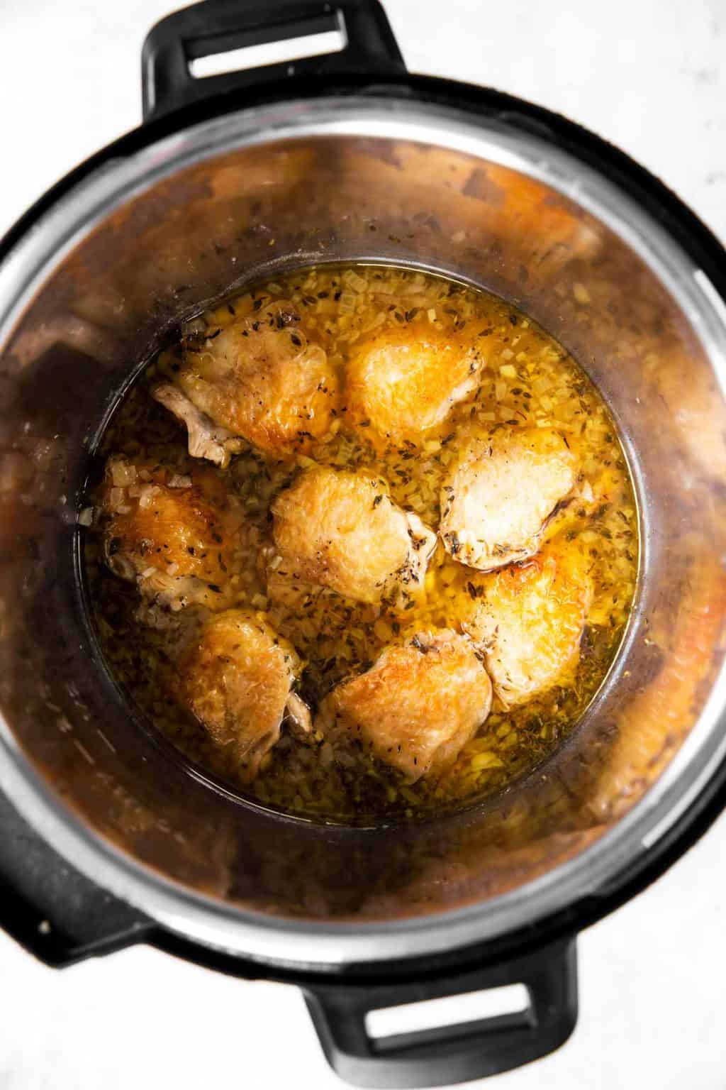 Instant Pot Lemon Chicken Recipe - Savory Nothings