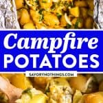 Campfire Potatoes Image Pin 1