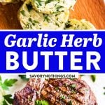 Garlic Herb Butter Pin 1