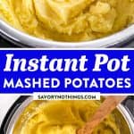 Instant Pot Mashed Potatoes Image Pin 2