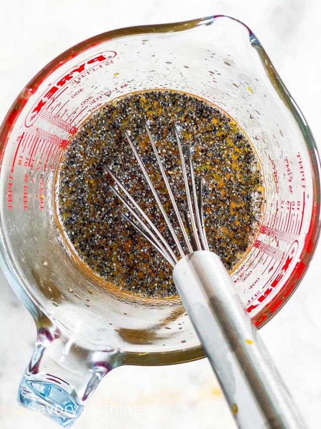 Poppy Seed Fruit Salad Dressing Recipe Savory Nothings