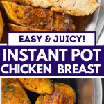 Instant Pot Chicken Breast Recipe Image Pin