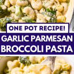 Broccoli Pasta Recipe Image Pin