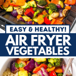 Air Fryer Vegetables Recipe Image Pin