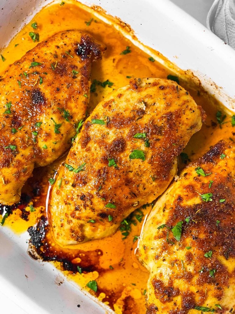 Oven Baked Chicken Breast Recipe Savory Nothings