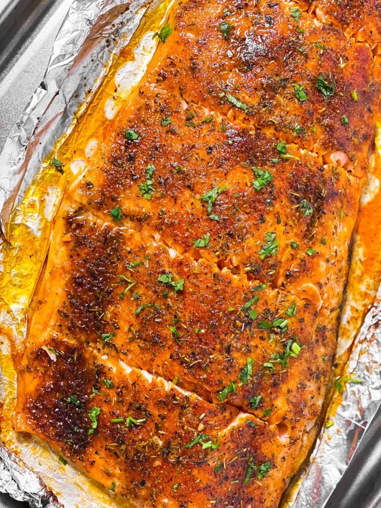 Oven Baked Salmon Recipe - Savory Nothings