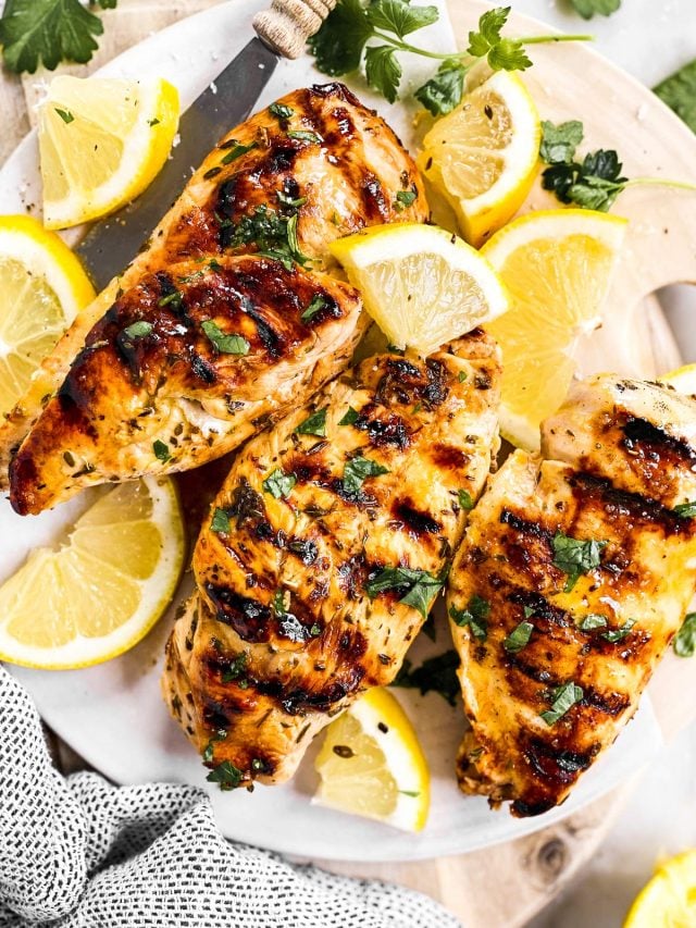 Greek Chicken Marinade Recipe Savory Nothings