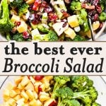 Broccoli Salad Recipe Image Pin