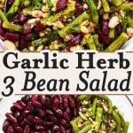 Three Bean Salad Image Pin