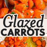 Glazed Carrots Recipe Image Pin